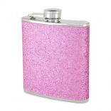 True Fabrications - Blush Sparkiletini Flask 0